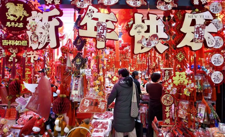 La Cina promuove una campagna per stimolare i consumi per la Festa di primavera
