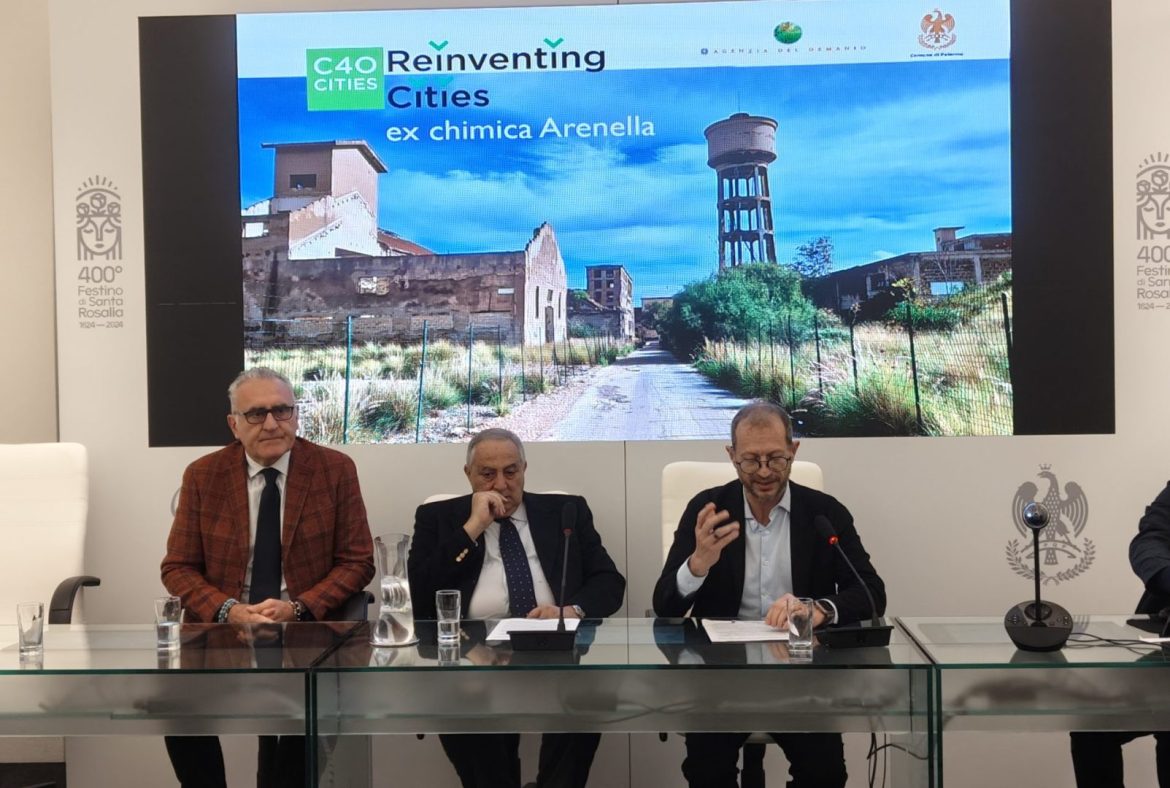 Palermo, avviata la seconda fase per la rigenerazione dell’ex Chimica Arenella / Video