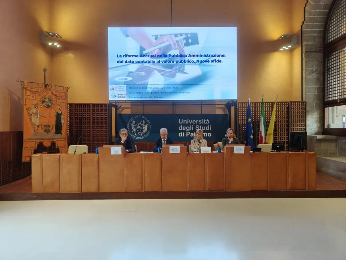 Pnrr, presentata a Palermo la riforma Accrual nella pubblica amministrazione