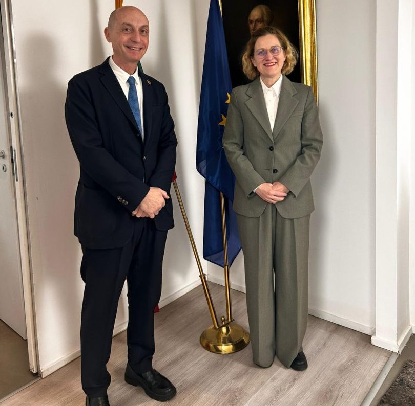 L’Ambasciatrice della Repubblica di Lituania presso la Santa Sede in visita privata a Palermo