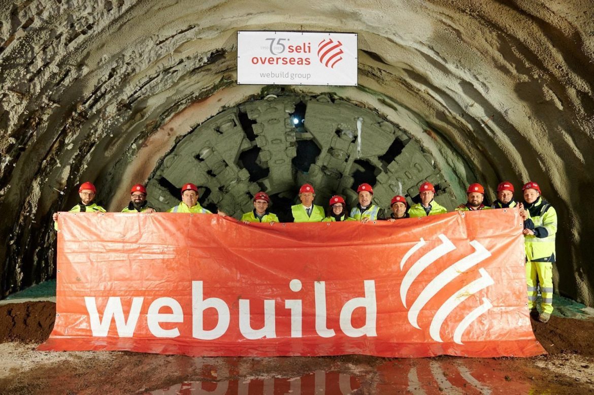 Webuild, linea ferroviaria Messina-Catania: completato lo scavo della galleria Forza d’Agrò