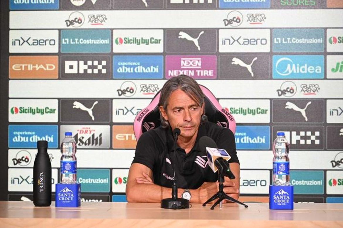 Palermo, Inzaghi “Con la Sampdoria sarà una grande gara, non possiamo fermarci”