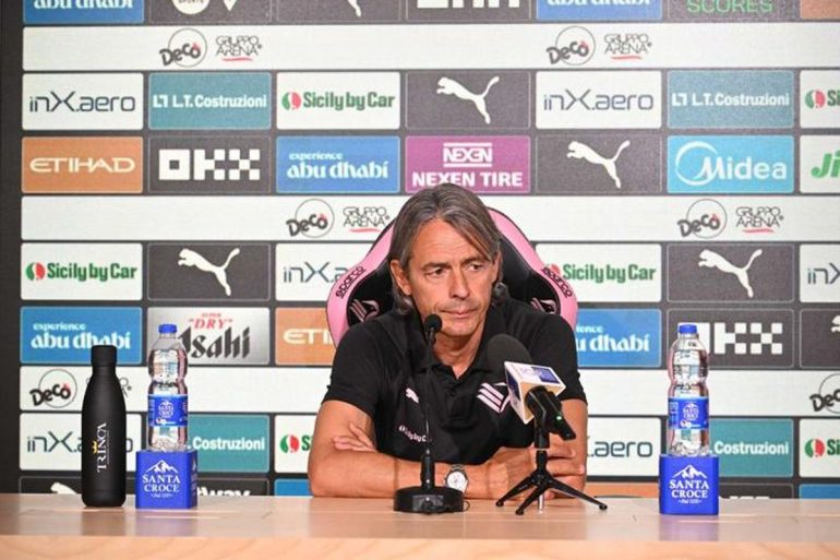 Palermo, Inzaghi “Con la Sampdoria sarà una grande gara, non possiamo fermarci”