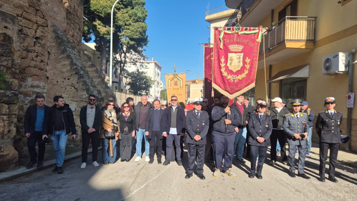 Marcia antimafia Bagheria-Casteldaccia, Lorefice: “Ripudiamo la mafia e la guerra”