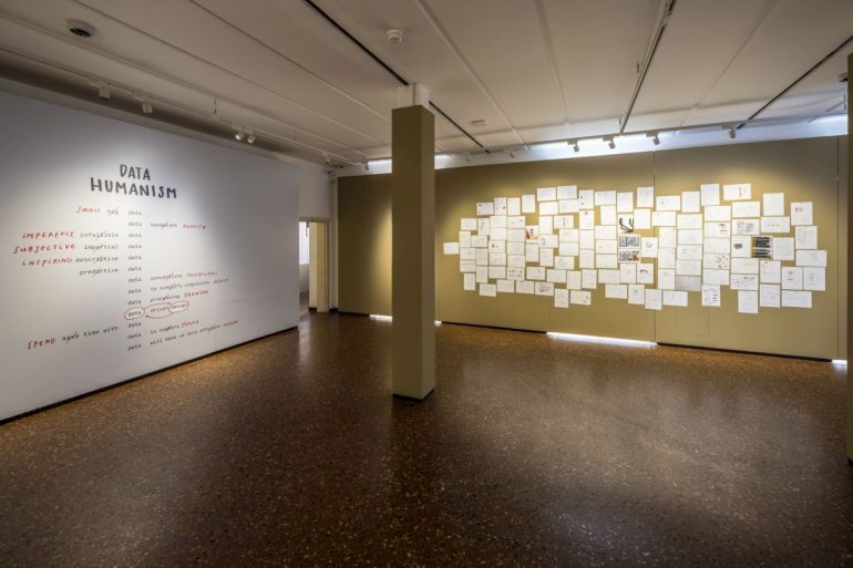 Intesa Sanpaolo, a Vicenza la mostra “Giorgia Lupi. L’umanesimo dei dati”