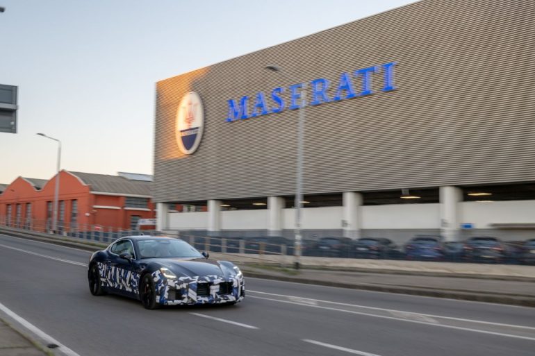Prototipi di Maserati GranTurismo, GranCabrio e Grecale continuano test su strada