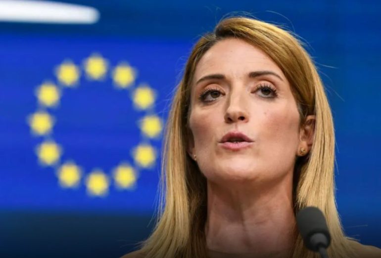 Metsola “Chiediamo descalation guerra Iran-Usa, Ue continui ad essere unita”