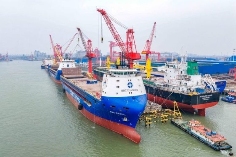 Cina, la cantieristica navale registra una solida crescita nel primo trimestre