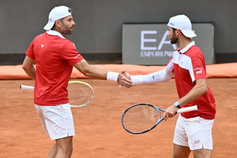 Bolelli e Vavassori vincono il doppio agli Internazionali di Roma