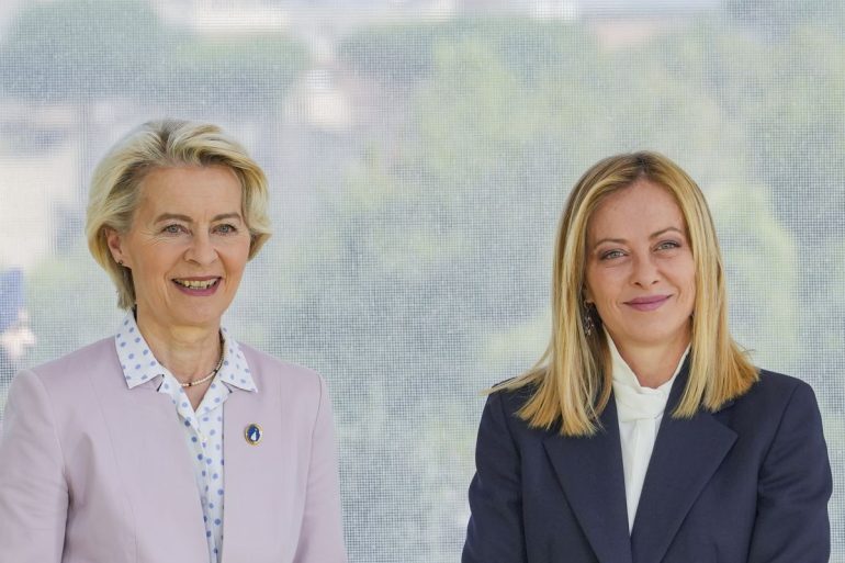 Meloni a von der Leyen “Estendere all’energia la deroga al Patto di Stabilità”