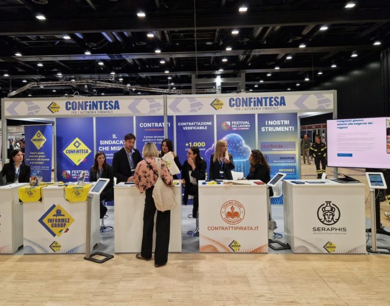 Confintesa al Festival del Lavoro, focus su rappresentatività, salari e contratti