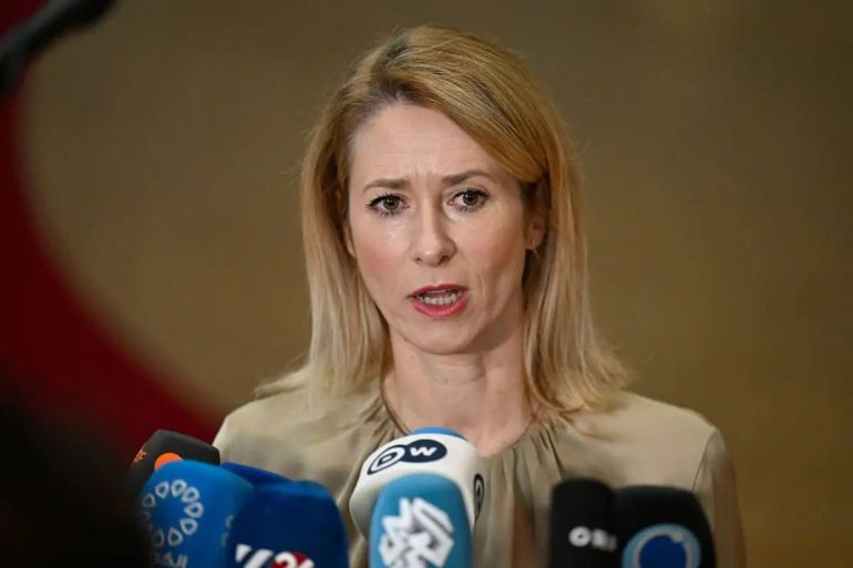 Kallas “Ue prepara nuove sanzioni contro la Russia”