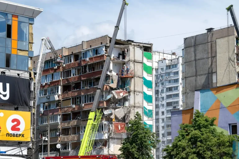 Drone russo colpisce edificio in Romania, 2 feriti