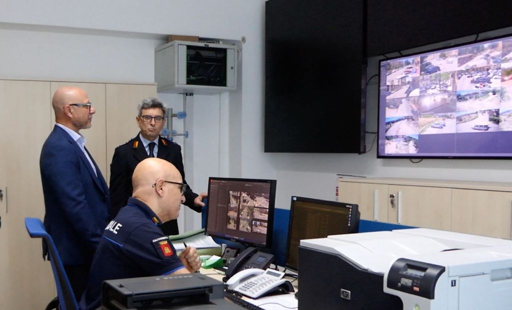 Con la fibra ottica il Comune di Caltanissetta potenzia la videosorveglianza