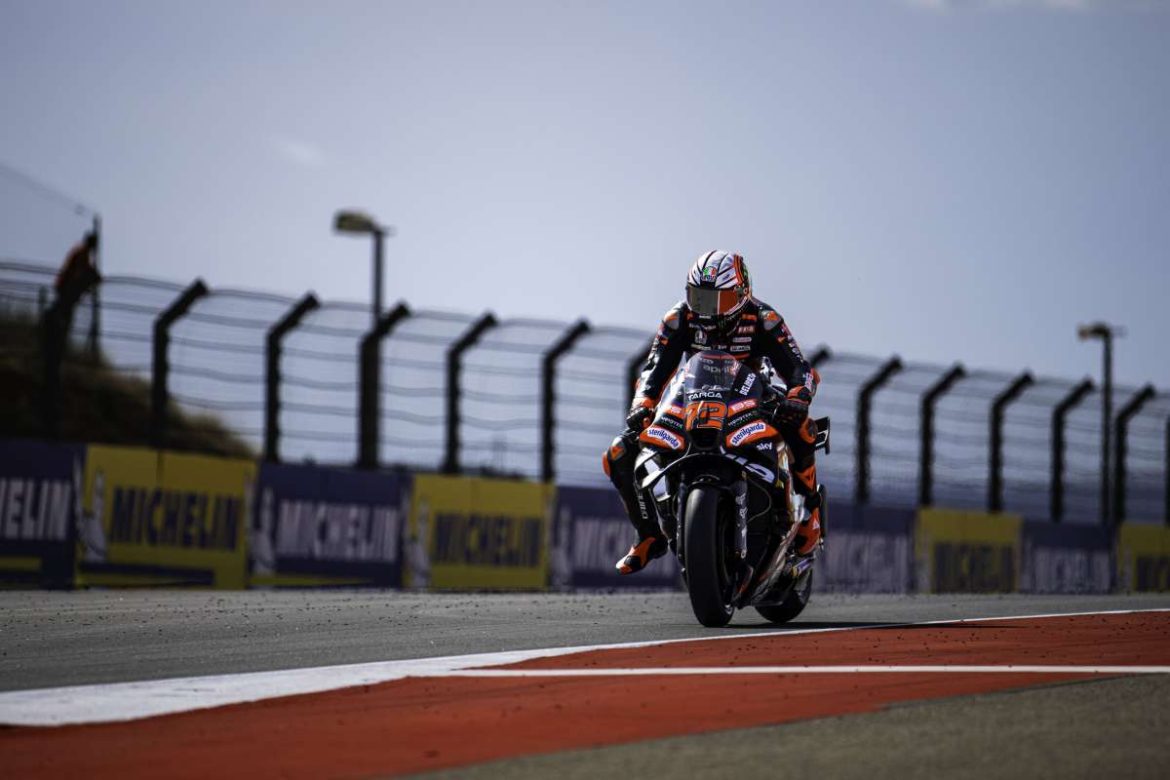 Bezzecchi leader delle Practice del Gp di Aragon, Martin settimo