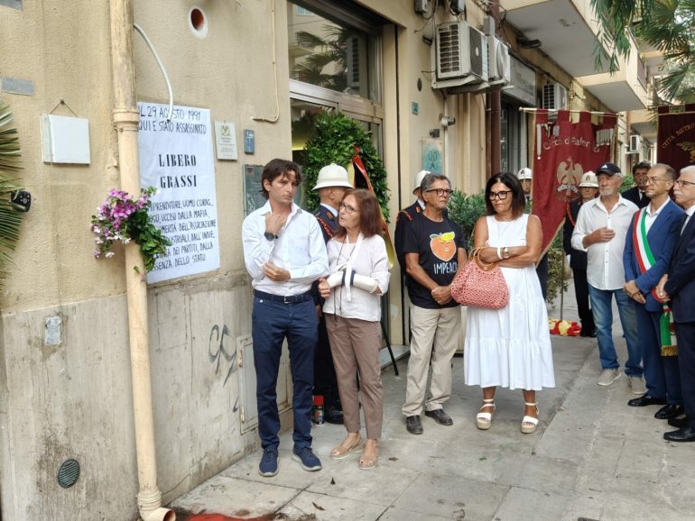 Palermo ricorda Libero Grassi ucciso 35 anni fa dalla mafia