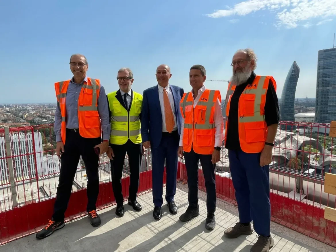 Milano, prende forma il nuovo hotel nel quartiere Portello