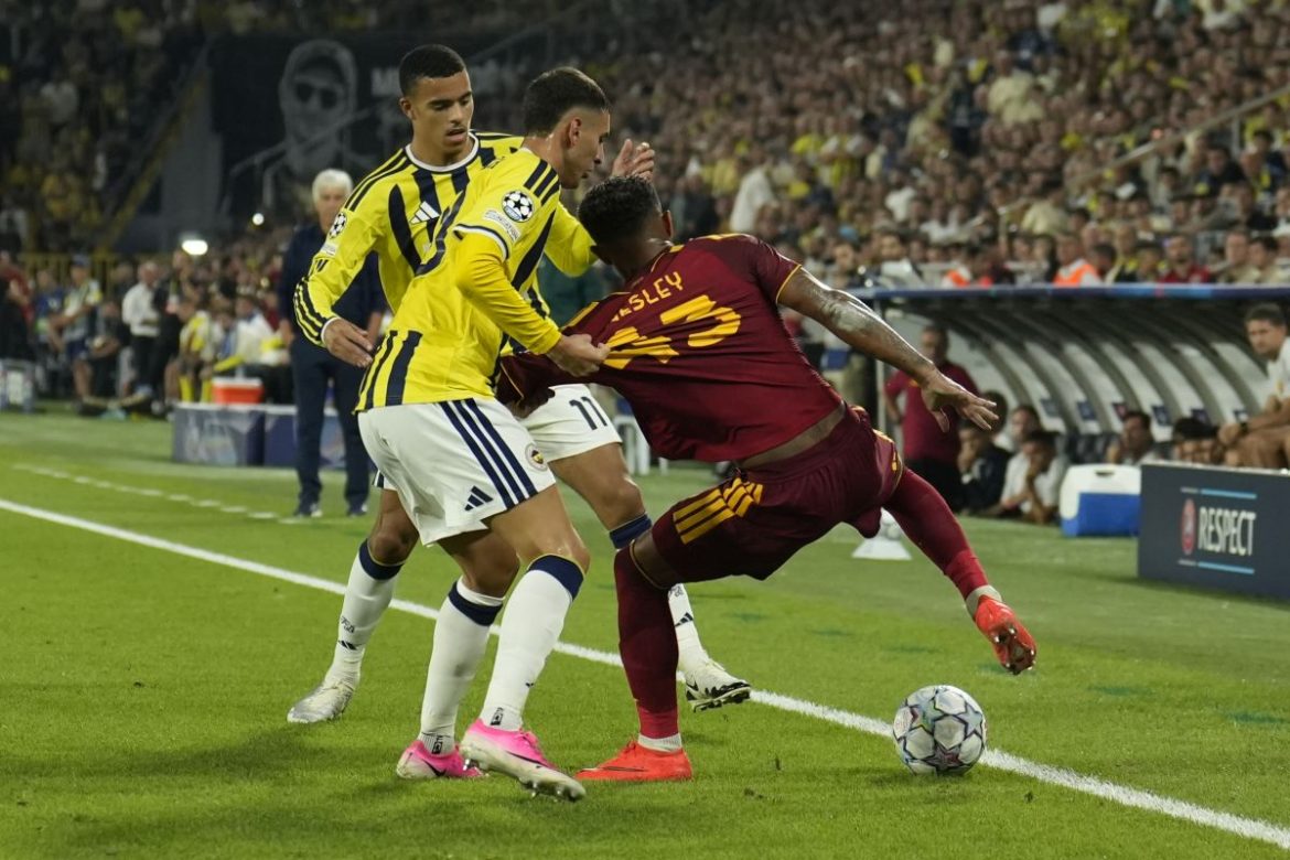La Roma riabbraccia la Champions con un pari in Turchia