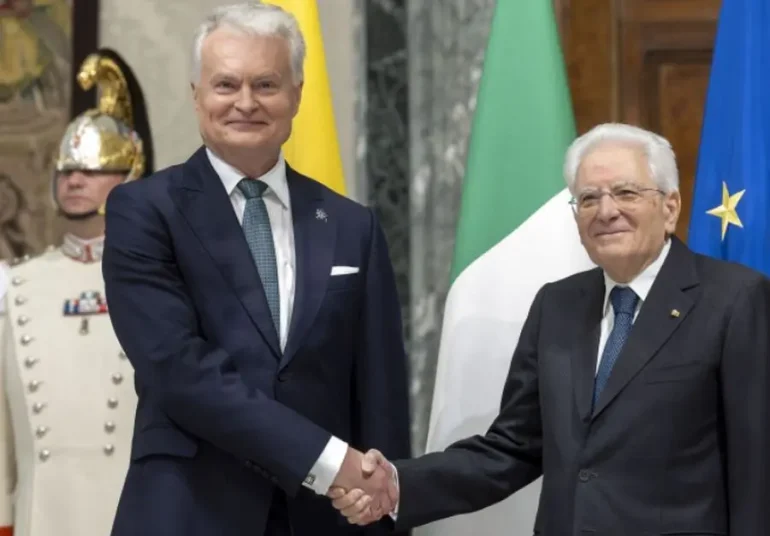 Mattarella “Da Italia e Lituania importante contributo per sicurezza e pace”