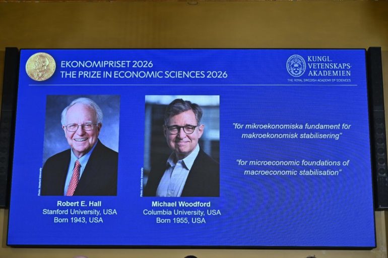 Premio Nobel per l’economia assegnato agli americani Hall e Woodford