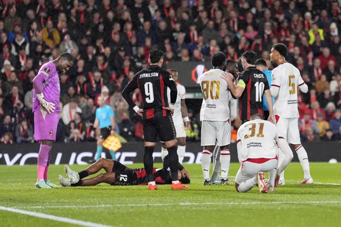 Maignan espulso e il Milan crolla in Europa League, il Bournemouth vince 3-0
